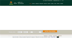 Desktop Screenshot of hoteltorresi.it